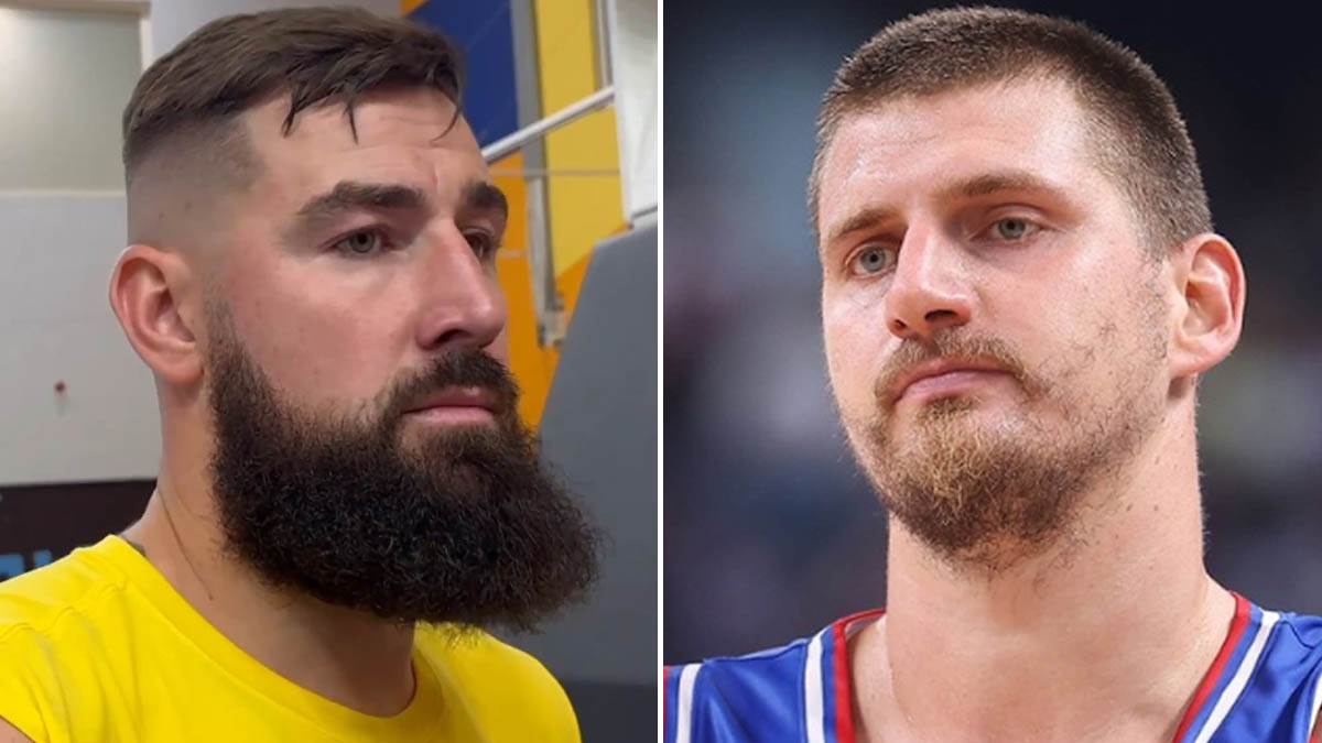  Izgovorio samo 4 riječi o Nikoli Jokiću: Svi prisutni prasnuli u smijeh zbog Jonasa Valančijunasa 