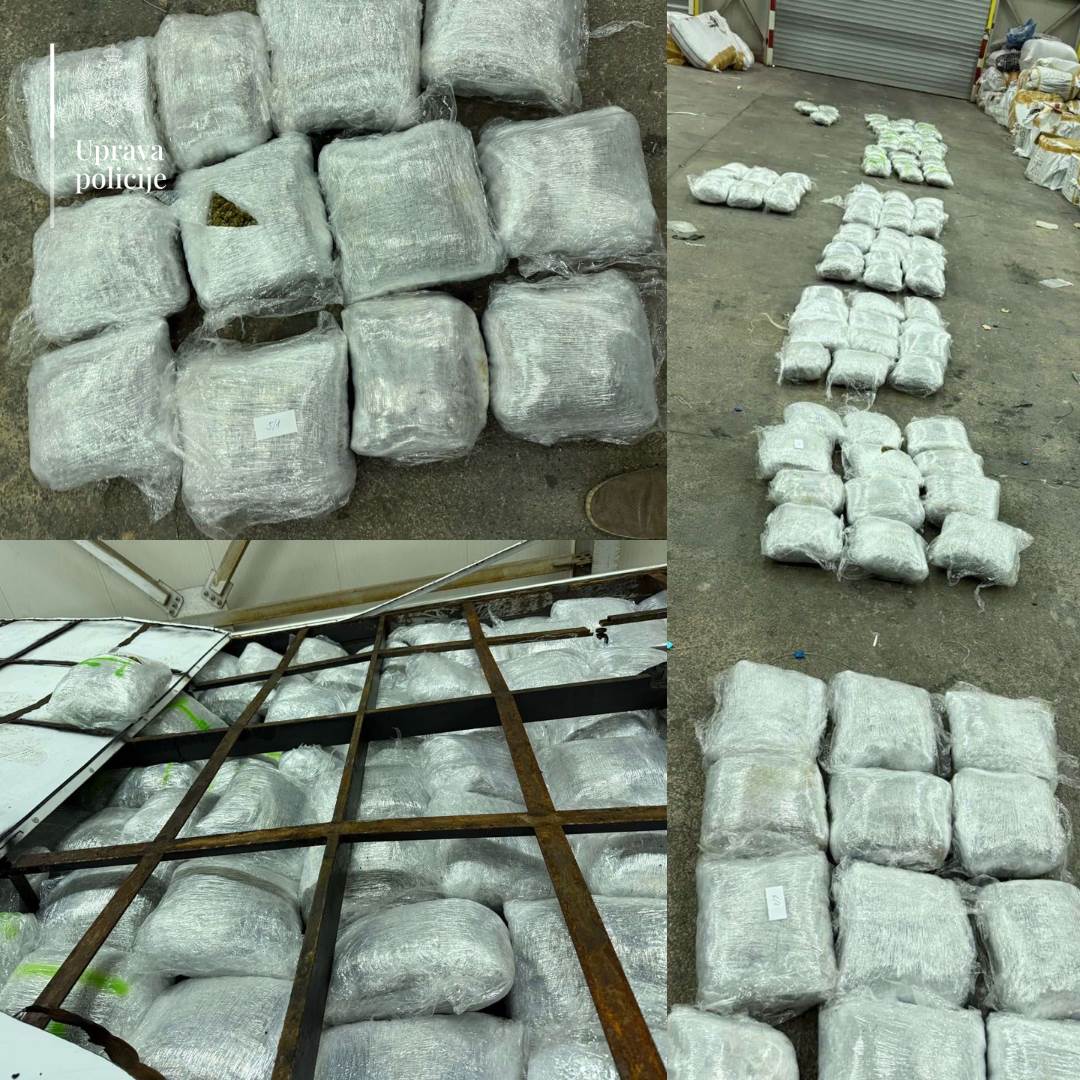  GP Božaj: Lišen slobode bosanski državljanin zbog krijumčarenja preko 130 kilograma marihuane 