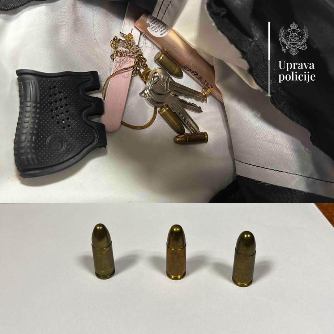  UP: Državljanka Turske uhapšena na podgoričkom aerodromu, pregledom prtljaga pronađena tri metka 