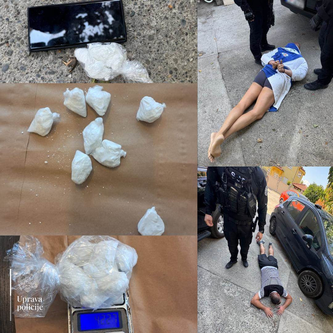   Uhapšen F.J., pokušao da pobjegne policiji 