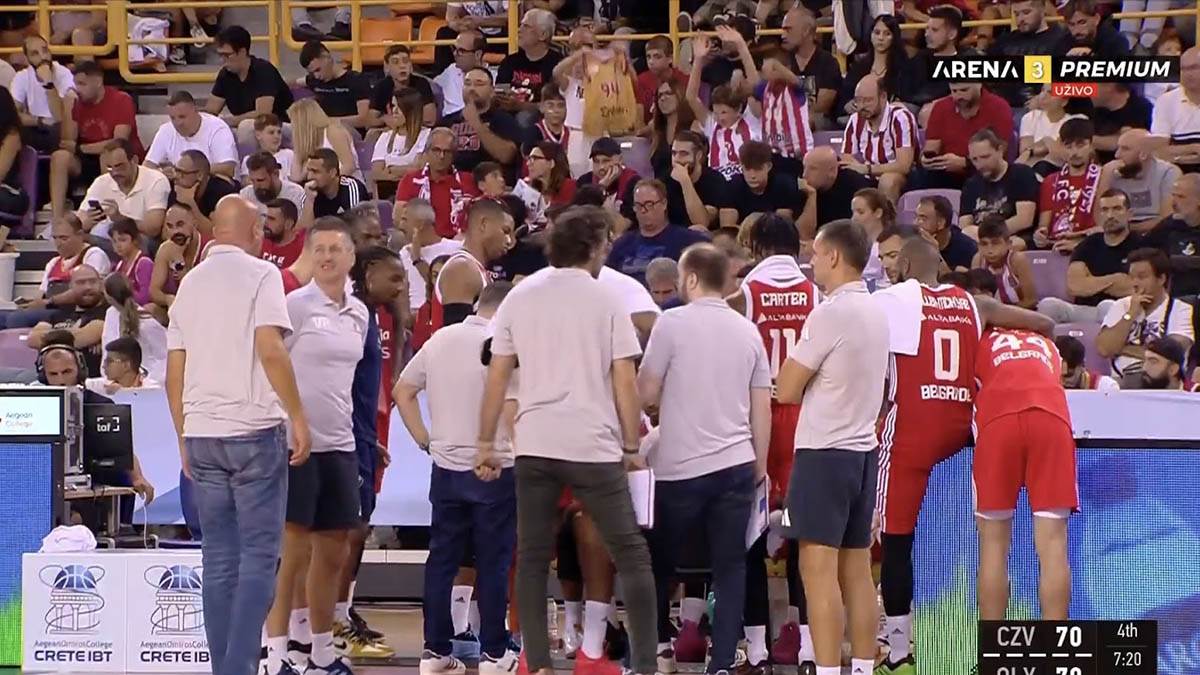  Crvena zvezda izgubila od Olimpijakosa poslije drame 