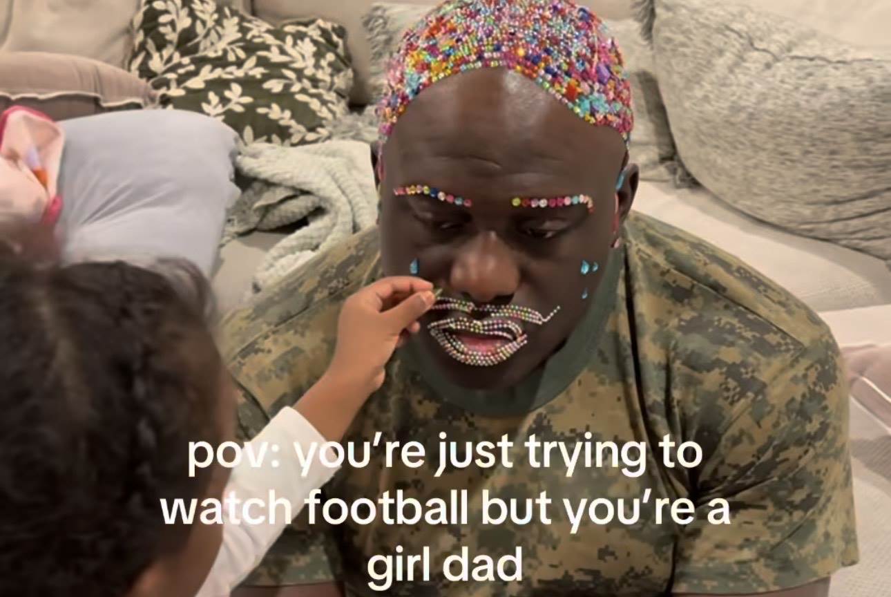  "Pokušavaš da gledaš fudbal, ali si otac djevojčice": Ne prestajemo da se smijemo zbog tate prekrive 