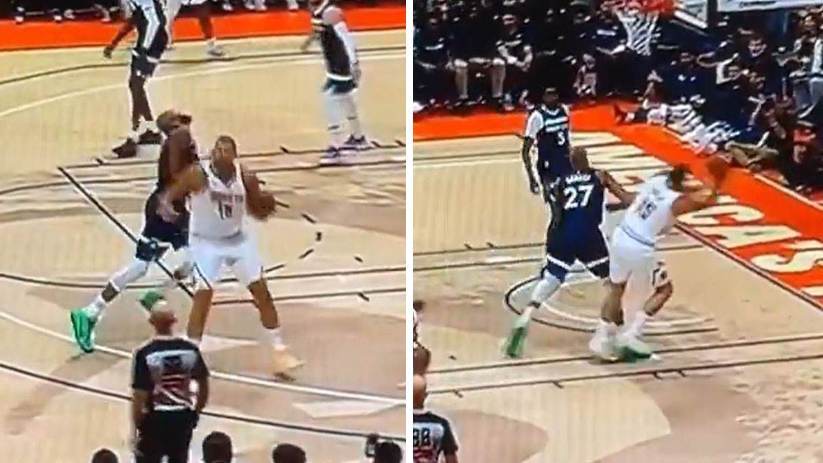  Gober krenuo da folira, pa napao Jokića 