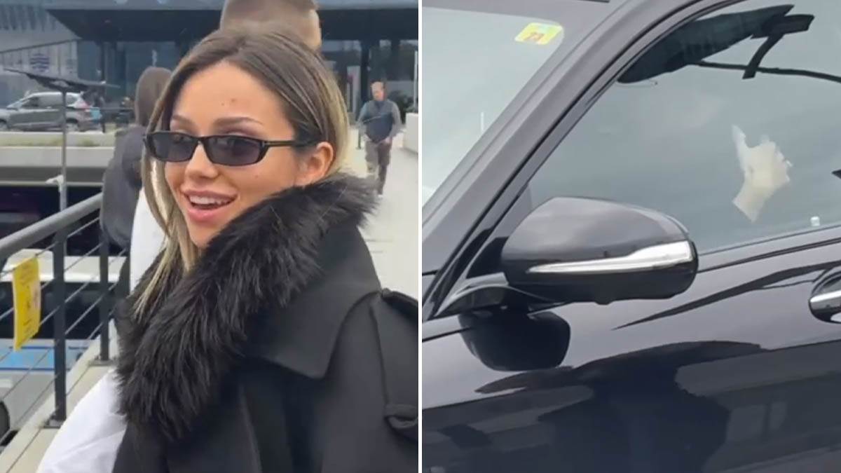  Breskvica bez trunke šminke na aerodromu: Sačekao je dečko, sve prštalo od poljubaca i emocija u kol 