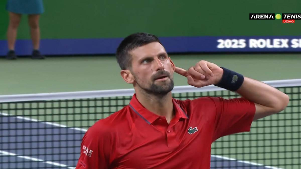  "Da vas čujem sad, ajde": Đoković izazvao delirijum u Šangaju, jedan potez je bio dovoljan 
