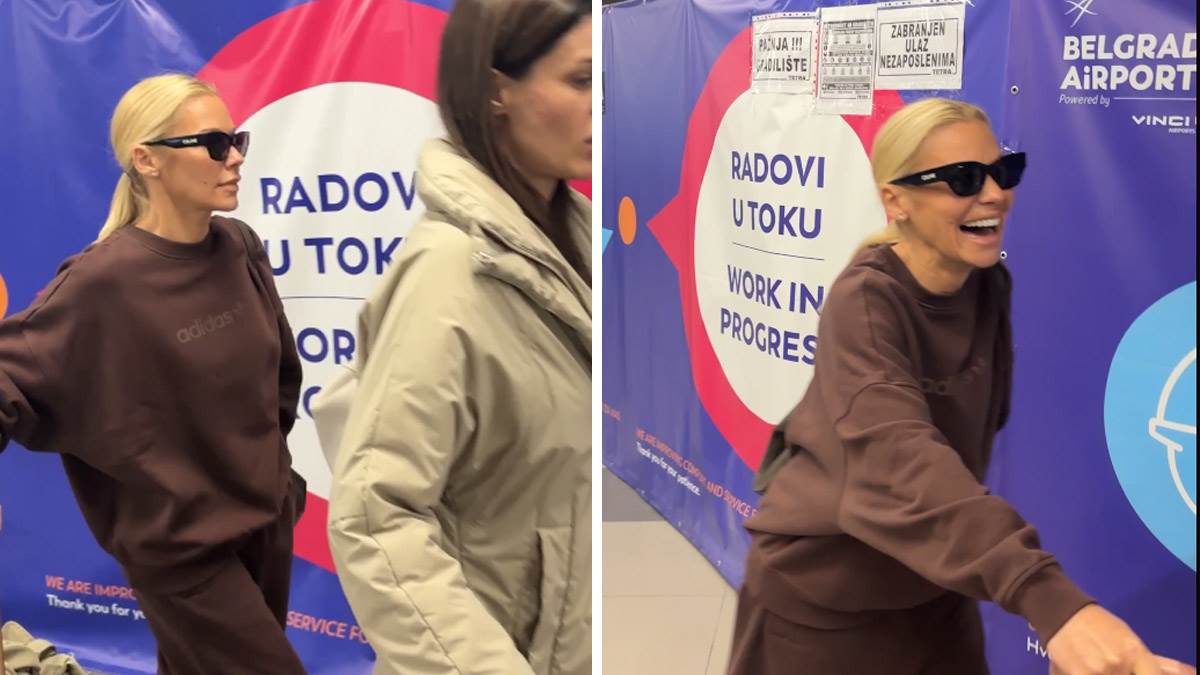  Nataša Bekvalac vidjela da se stjuardesa muči, pa uskočila: Potez pjevačice na aerodromu oduševio pr 