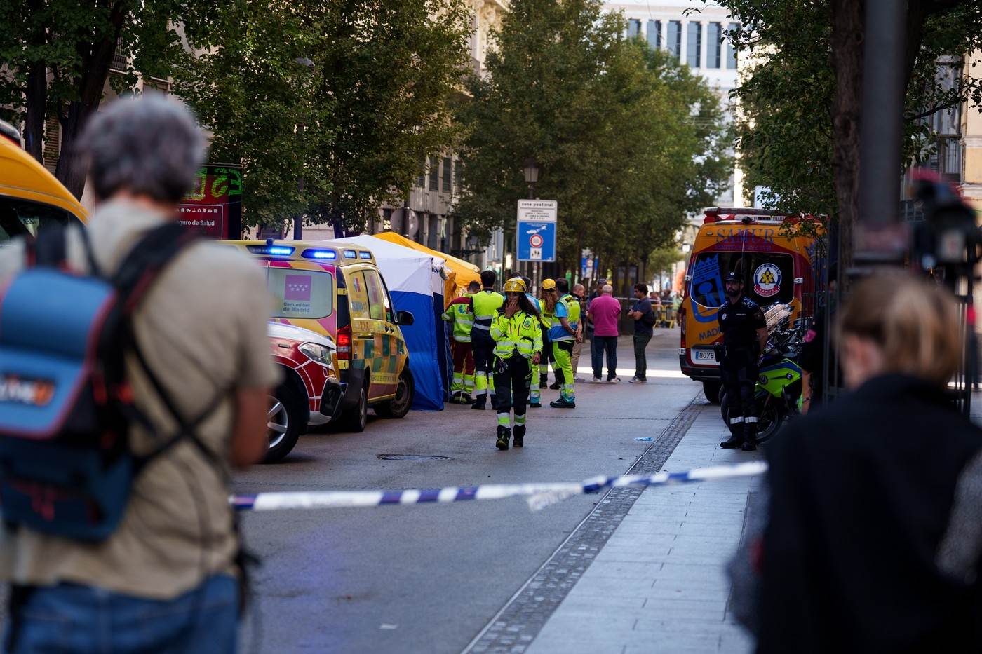  Srušio se dio zgrade u Madridu 