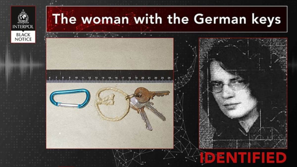  Posle 21 godine Interpol riješio misteriju: Identifikovana je "žena sa ključevima" 
