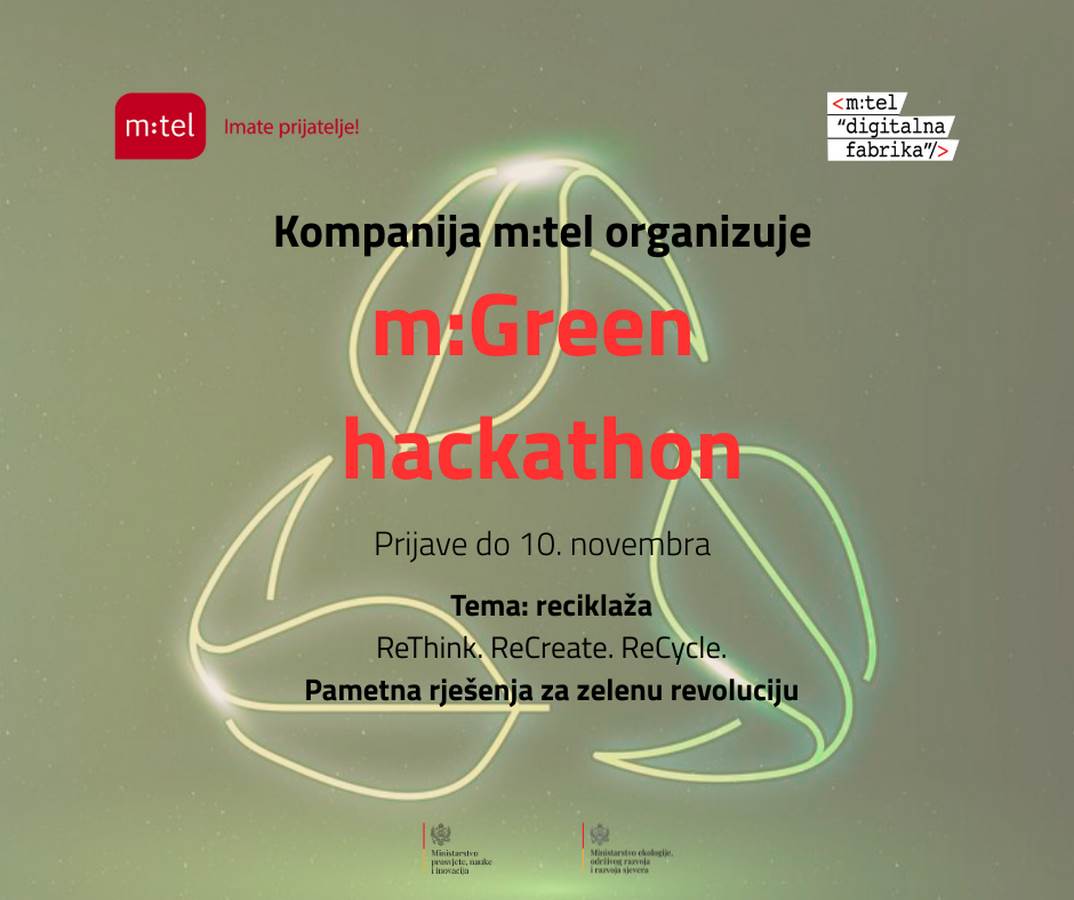  Otvorene prijave za m:GREEN Hackathon 