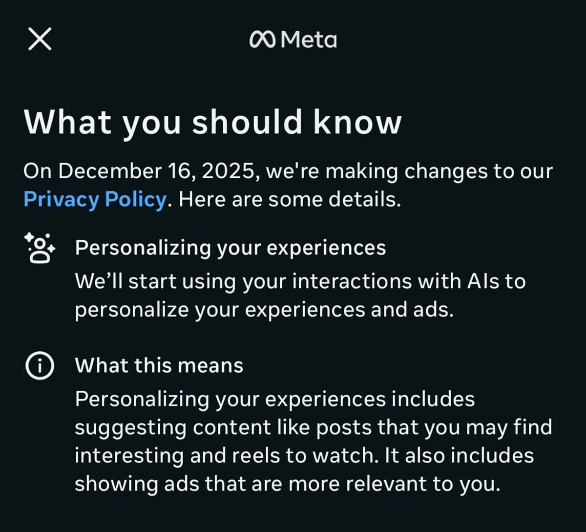  Sve što kažete četbotu biće upotrebljeno za serviranje reklama 