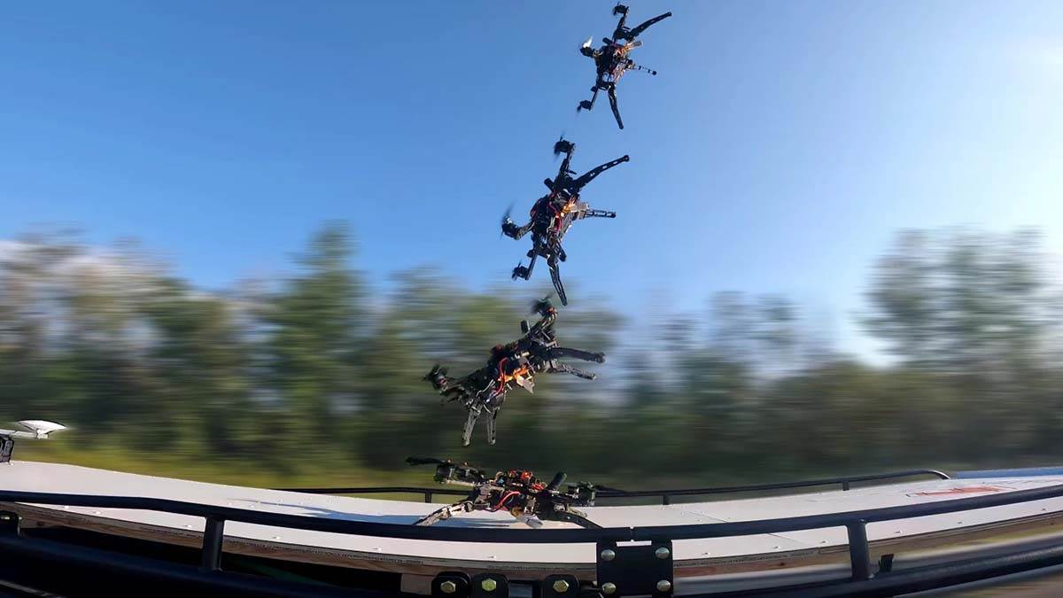  DronDART može da sleti na vozilo koje juri 110 km/sat 