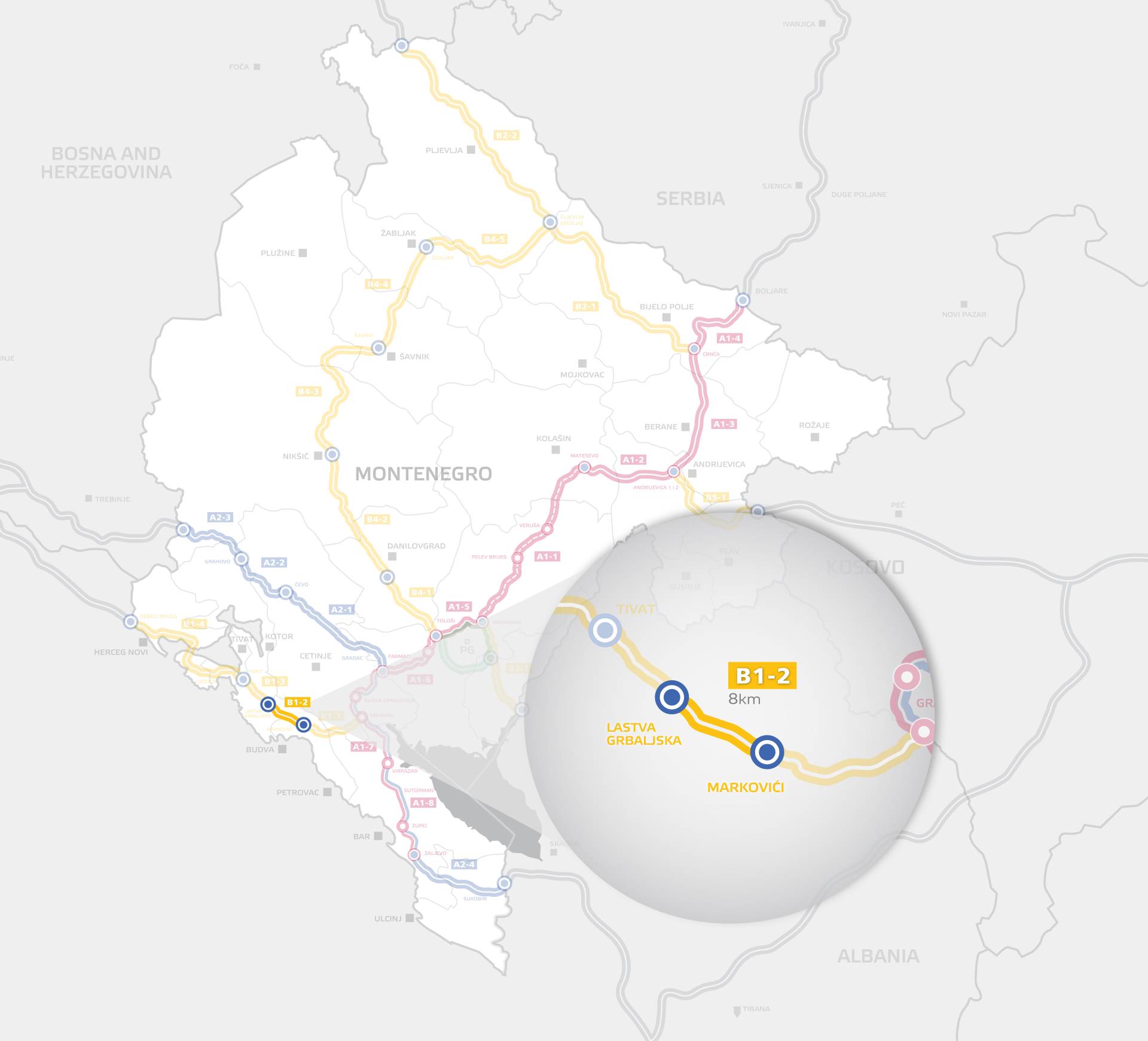  Raspisan tender za obilaznicu oko Budve, vrijednost radova 196,2 miliona eura 