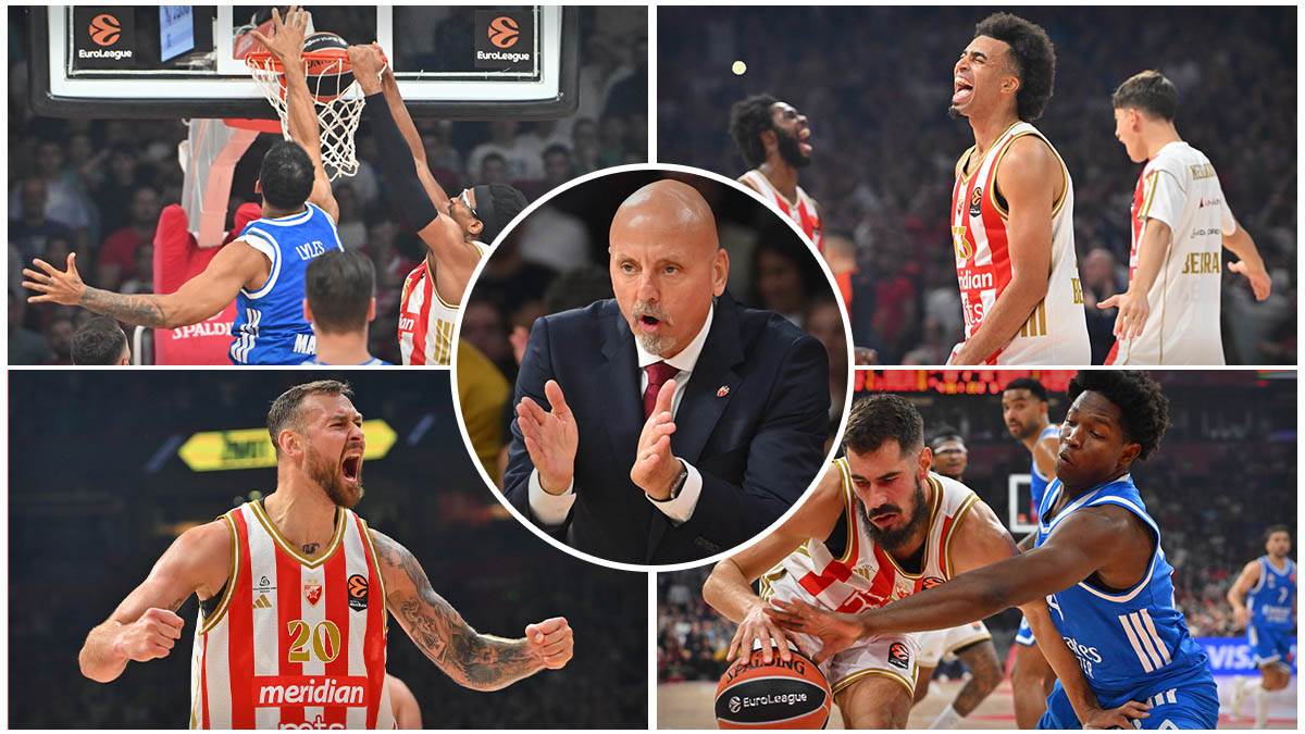  Kako je Saša Obradović "probudio" Zvezdu? Shvatio je šta mora da promijeni, pa pregazio Real u Areni 