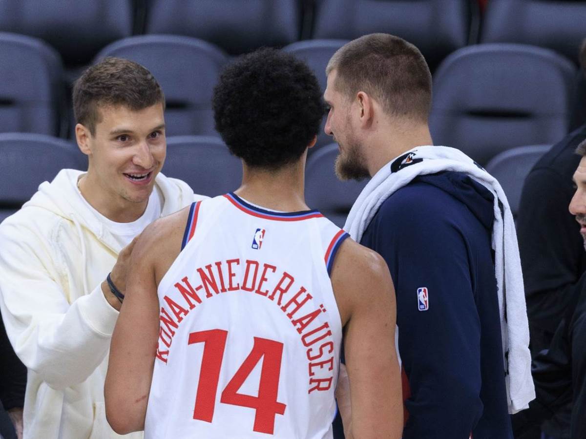  Bogdan se pojavio, spreman je za NBA sezonu: Povreda je prošlost, Klipersi su ga izveli na teren 