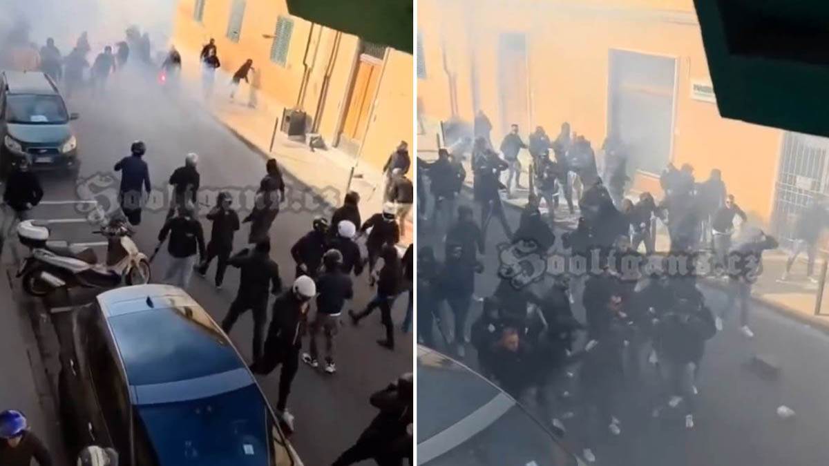  Haos u Italiji pred meč Serije A: Masovna tuča uznemirila grad, snimci preplavili društvene mreže 