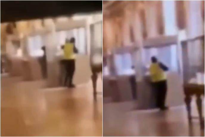  (VIDEO) POGLEDAJTE ŠTA SU LOPOVI RADILI TRENUTAK PRE KRAĐE NAKITA I LUVRA Došli su skuterima 