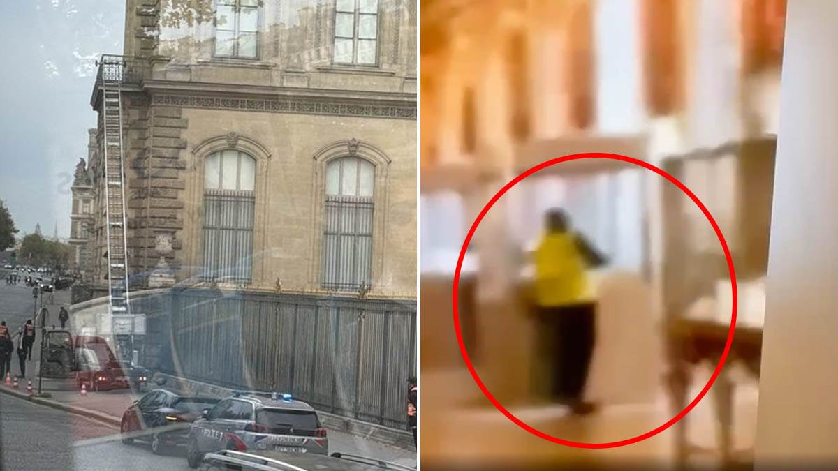  Vidi se trenutak kada maskirani lopovi ulaze u Luvr: Pojavio se snimak krađe, za 7 minuta odnijeli v 