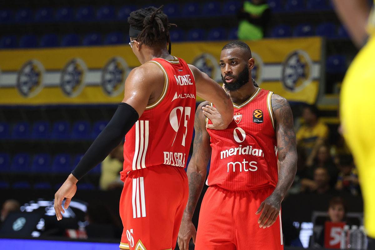  Zvezda bez ubitačnog tandema protiv starog dužnika: Moneke i Miler-Mekintajer nisu trenirali 