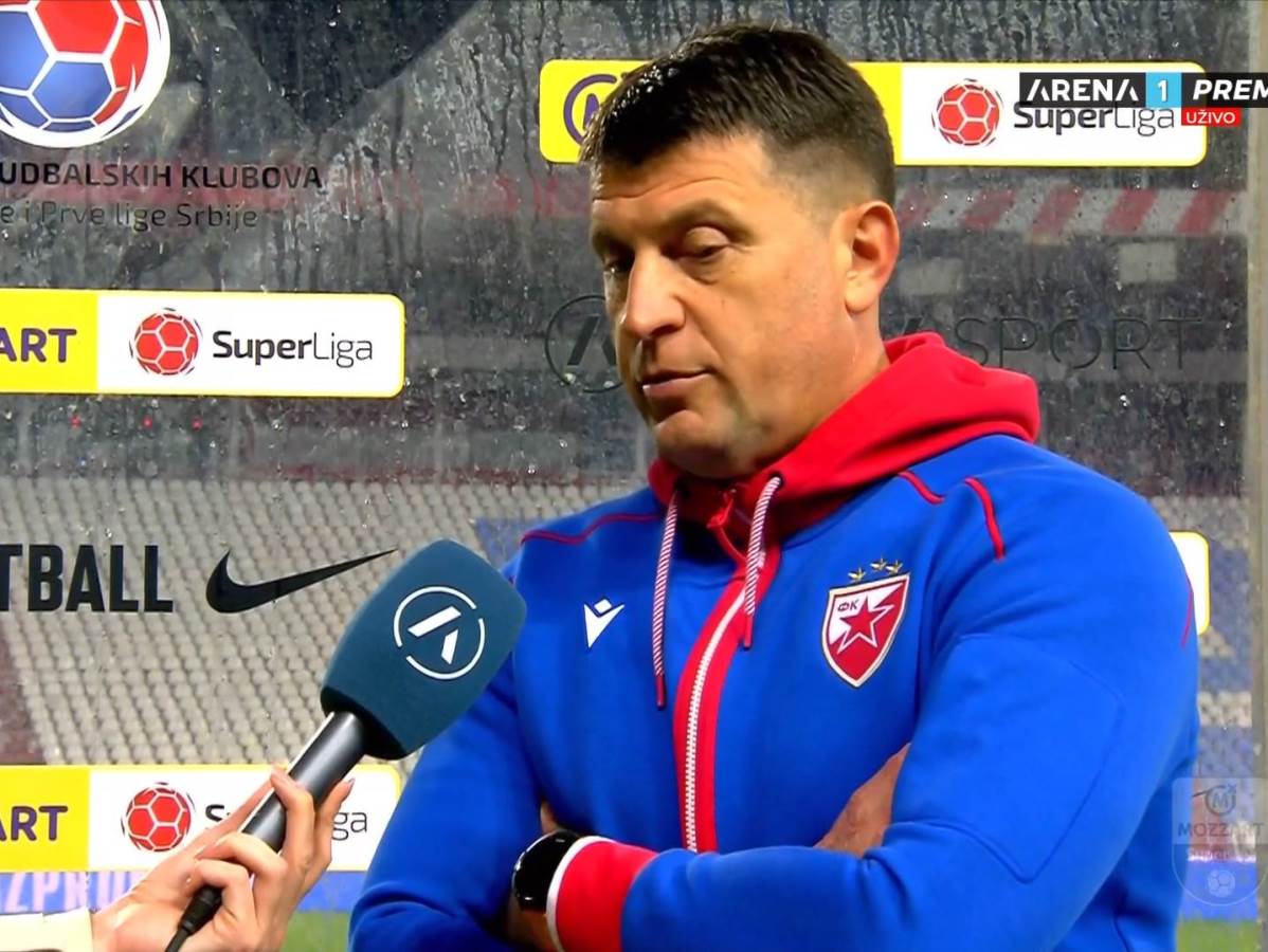  "Nikad to nismo radili": Vladan Milojević u čudu posle novog kiksa Crvene zvezde 