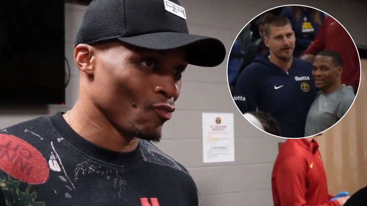  Rasel Vestbruk srdačno zagrlio Nikolu Jokića, a onda osuo paljbu po Denveru 