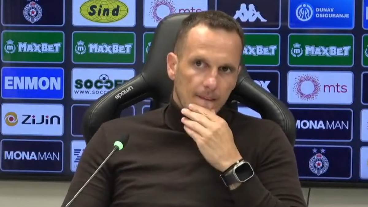  Novi trener Partizana o Crvenoj zvezdi: "Znate onu pjesmu - dva smo svijeta različita" 