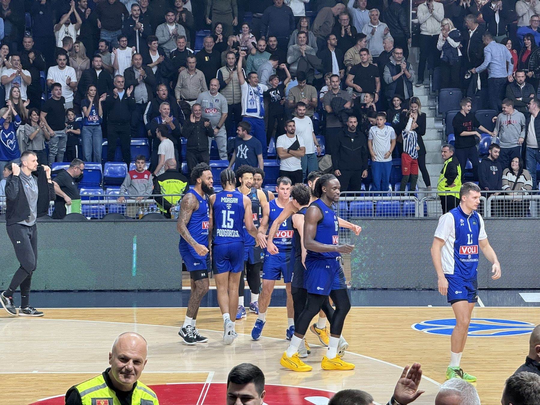  KK Budućnost savladala Bešiktaš  