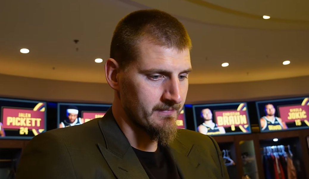   Jokić zaboravio na najbolji potez utakmice, morao da prekine intervju 