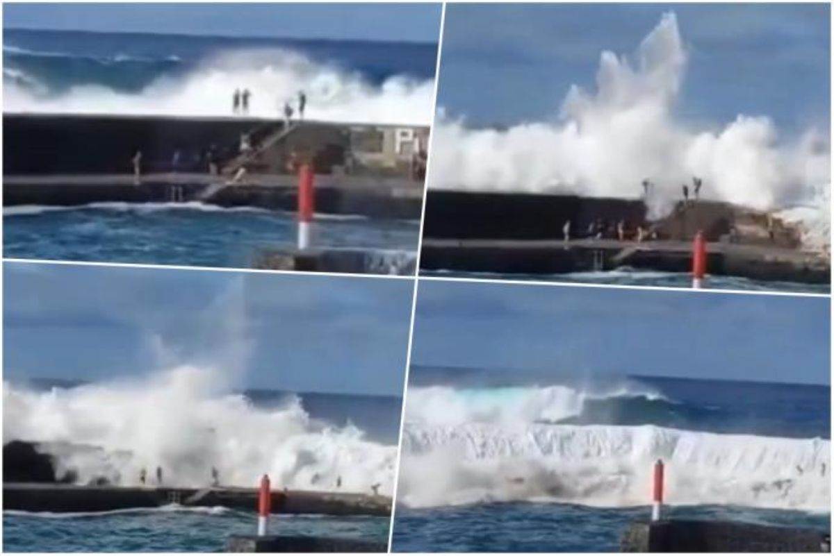  (UZNEMIRUJUĆE) DŽINOVSKI TALASI UDARAJU O KOPNO I UBIJAJU LJUDE 