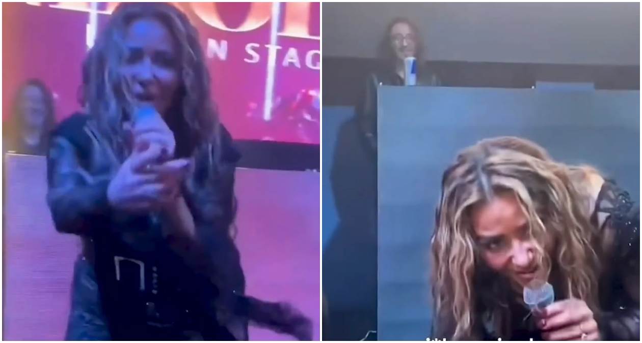  Prvi snimak Ane Nikolić nakon skandala u Dubaiju, baca cipele po bini 