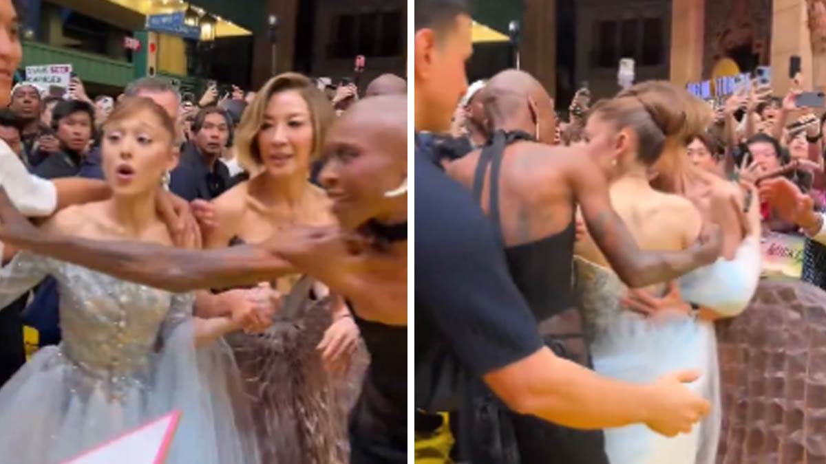  Čovjek u pidžami spopao Arijanu Grande, koleginica odreagovala, obezbjeđenje spavalo 