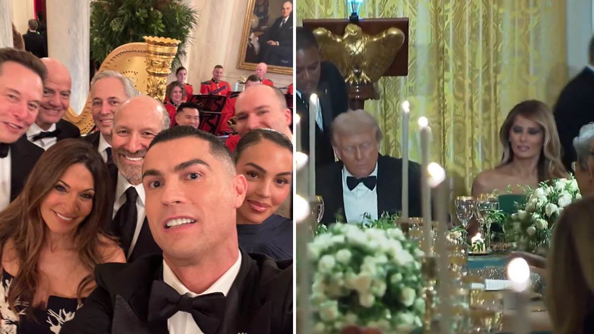  Kristijano Ronaldo večerao u Bijeloj kući kod Trampa 