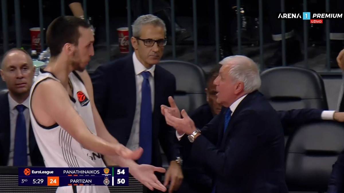  Željko Obradović naribao Alekseja Pokuševskog  