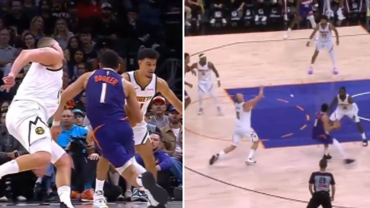  Sudija, gdje gledaš? Prljavi potez Bukera, Jokić dobio žestok udarac u lice 