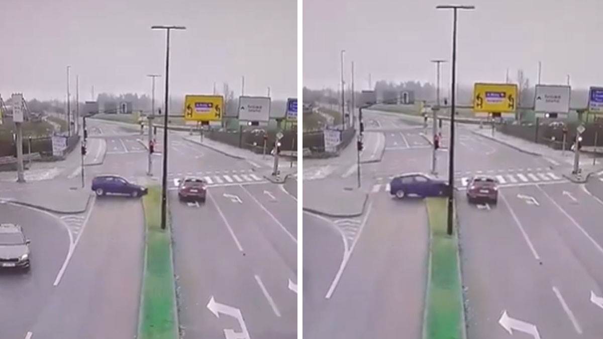  Tinejdžer bježao od policije pa se zakucao u auto 