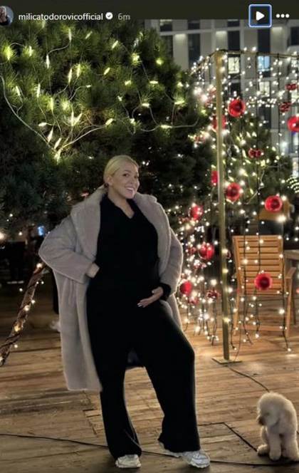  Trudna Milica Todorović uhvaćena na beogradskim ulicama 