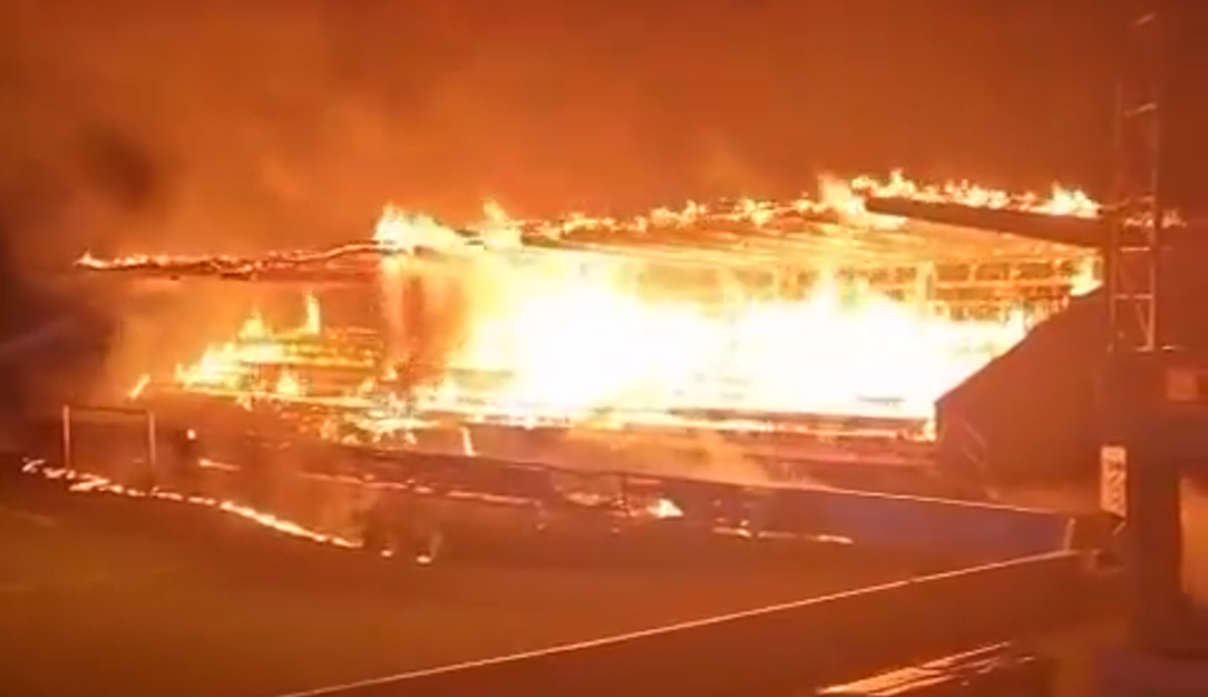  Tinejdžeri zapalili kultni stadion u Evropi 
