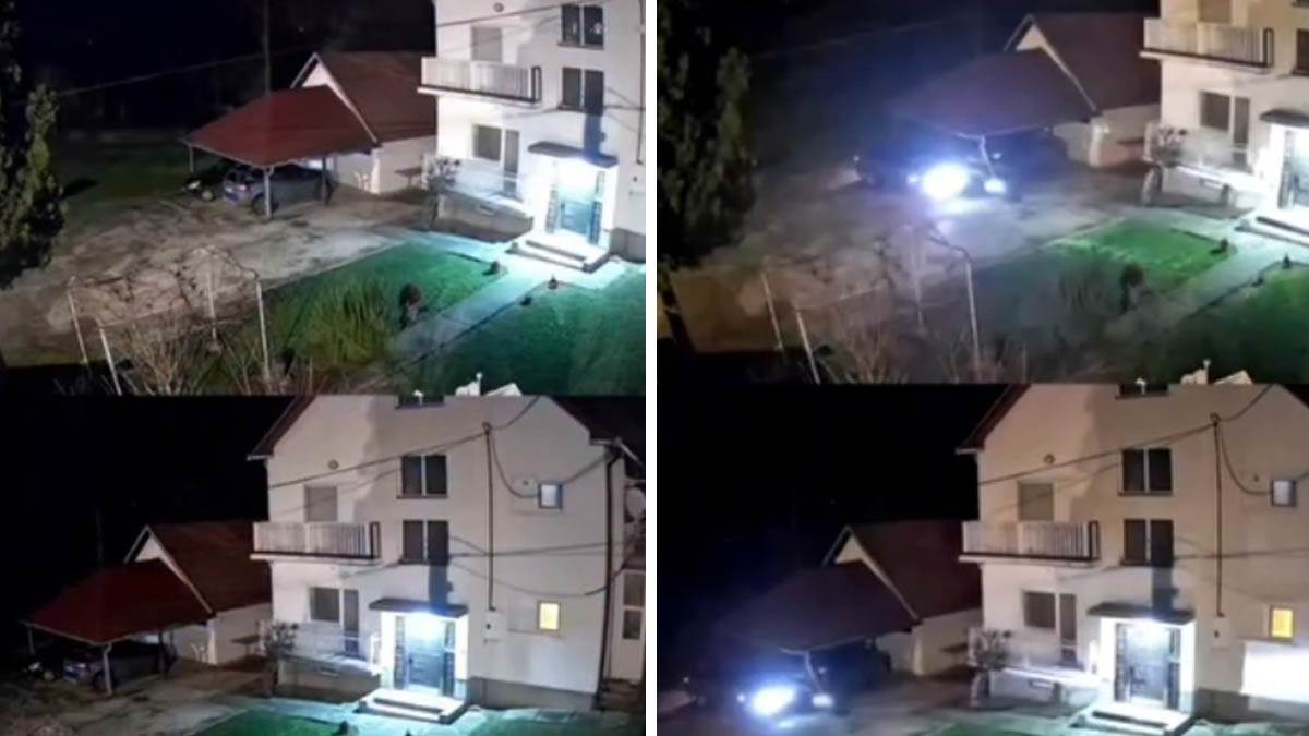  Snimak nevjerovatne nesreće u Obrenovcu: Auto sletjelo sa puta i zakucao se u parkirana vozila ispre 