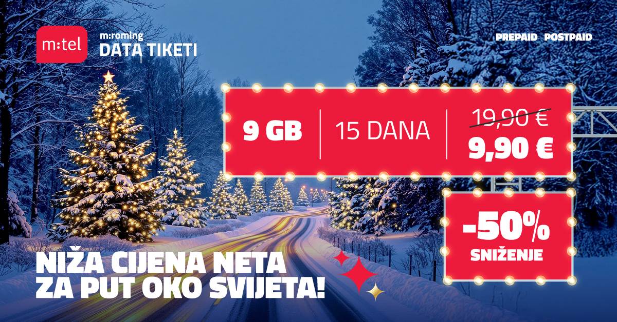  Doživite prazničnu povezanost, uz MTEL akcije za sve korisnike  