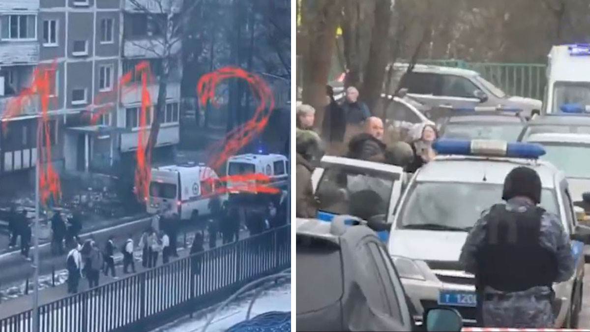  Prvi snimci nakon napada u školi u Moskvi: Dječak ubica obukao majicu sa jezivim natpisom, pa ubadao 