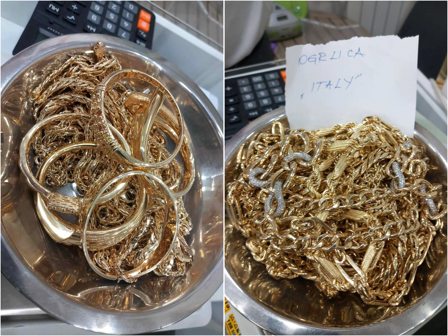  Akcija "Cekin": Pronađeno skoro kilogram zlata sumnjivog porijekla 