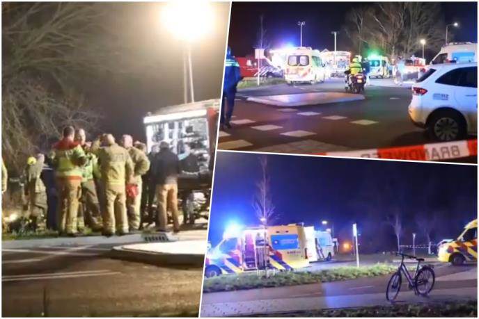  AUTOMOBIL ULETIO U GOMILU LJUDI NA BOŽIĆNOM MARKETU 