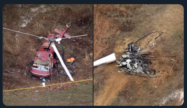  Helikopteri se sudarili tokom leta, jedna osoba stradala 