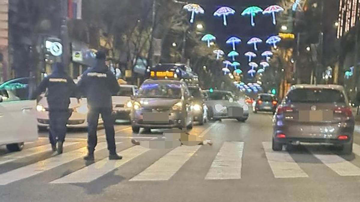  Automobil udario pješaka u Beogradu  