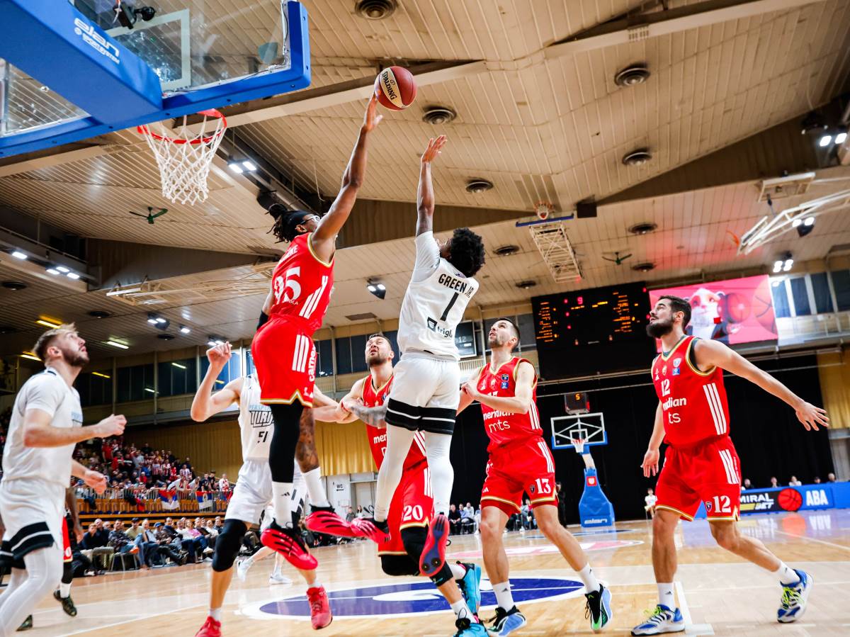  Grejem i Dobrić se vratili i donijeli pobjedu: Crvena zvezda gazi i u ABA ligi 