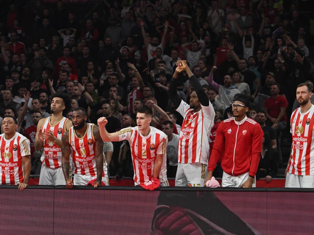  Crvena zvezda mora da pobjeđuje najbolje ako želi na Fajnal-for Evrolige 