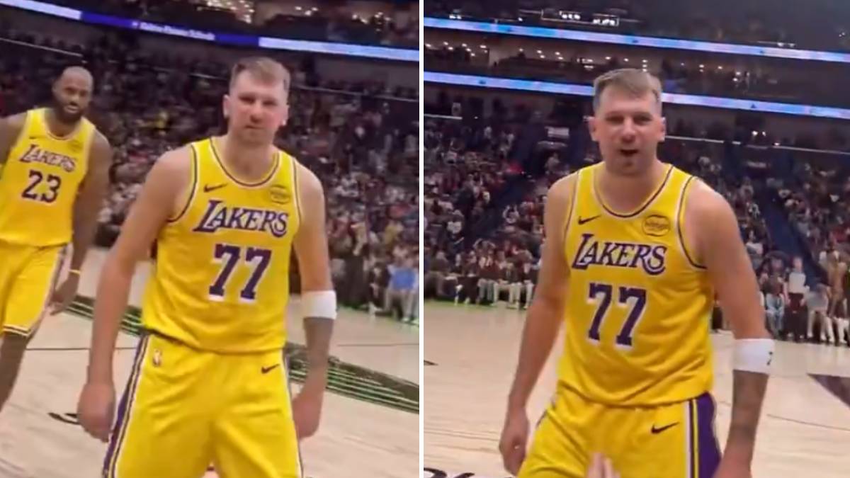  Viknuo Dončiću da je "đubre", odmah se okrenuo ka njemu: Luka uzvratio uvrede čim je pogodio nemoguć 