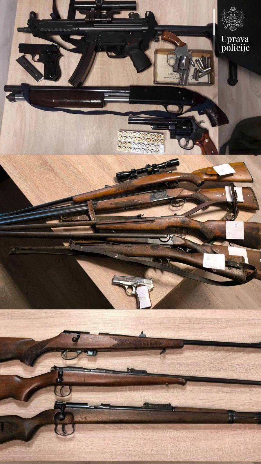  Više od 4.000 komada oružja vraćeno policiji u 2025. godini 