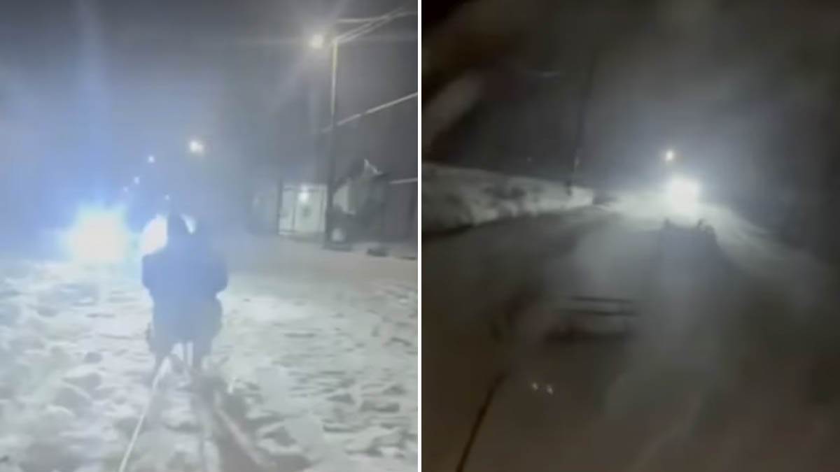  Auto pregazio maloljetnice kada su pale sa sanki 