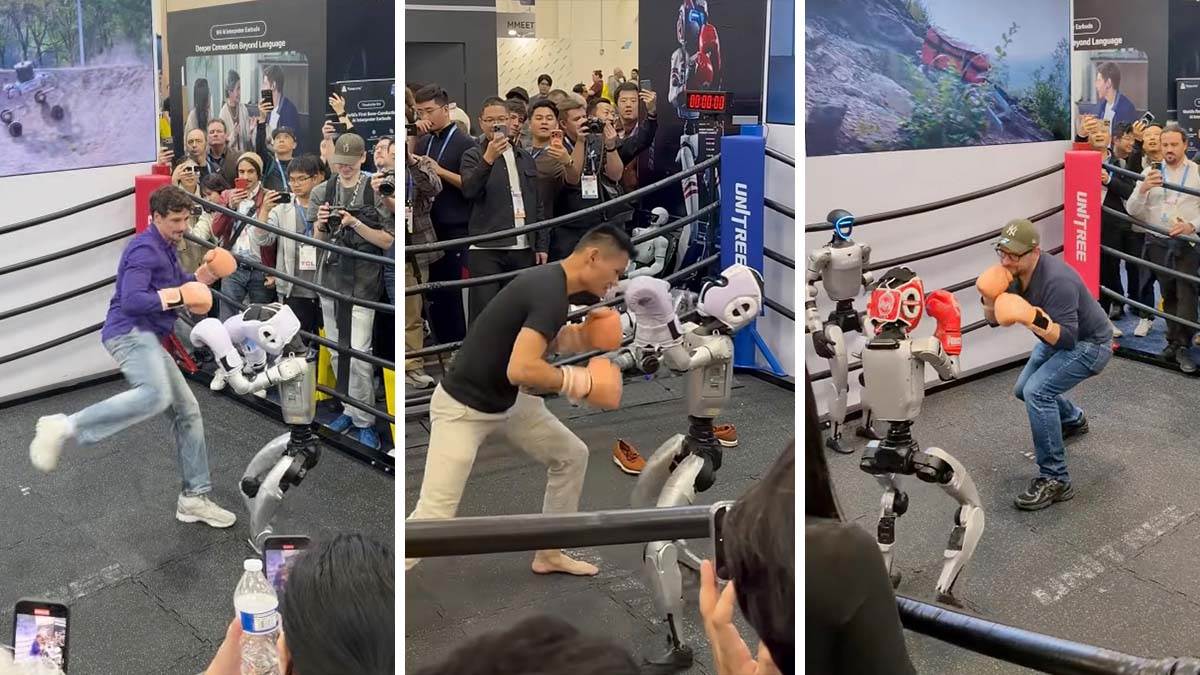  Potukli se ljudi i roboti: Nestvarne scene iz Las Vegasa 