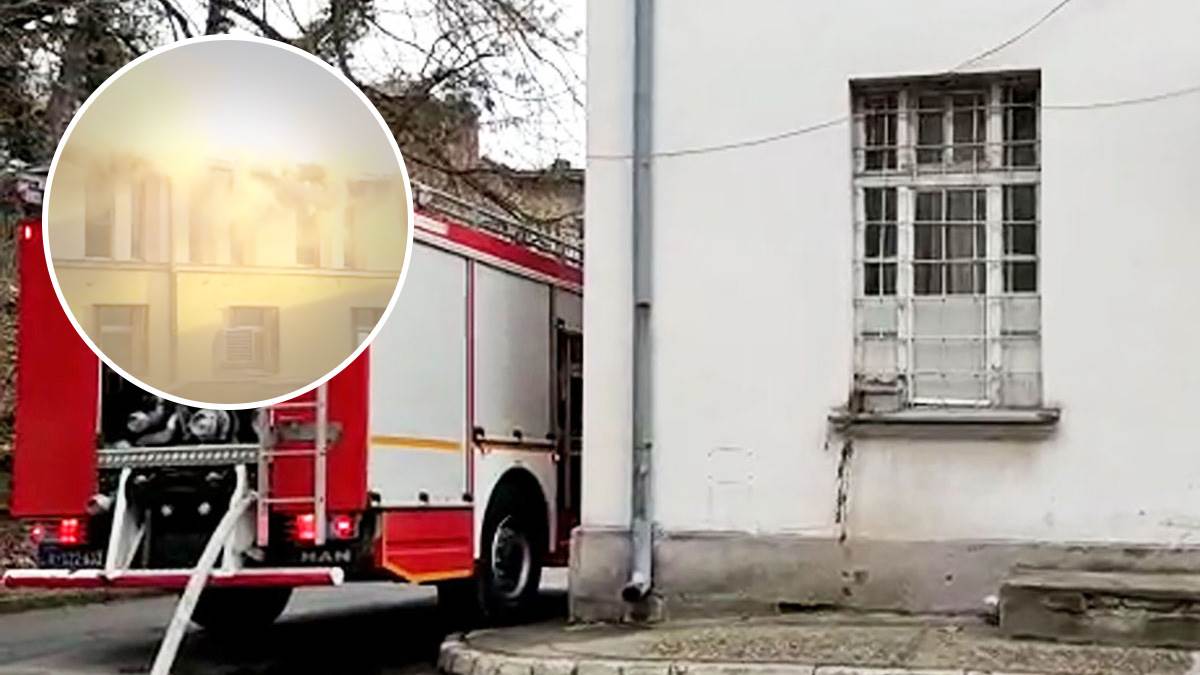  Prvi snimak požara u Specijalnom sudu u Beogradu 